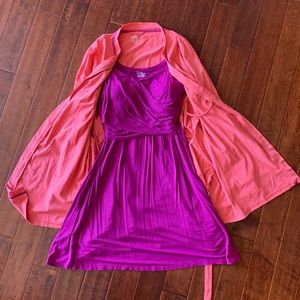 Awesome Robe and Nursing Nightgown Set